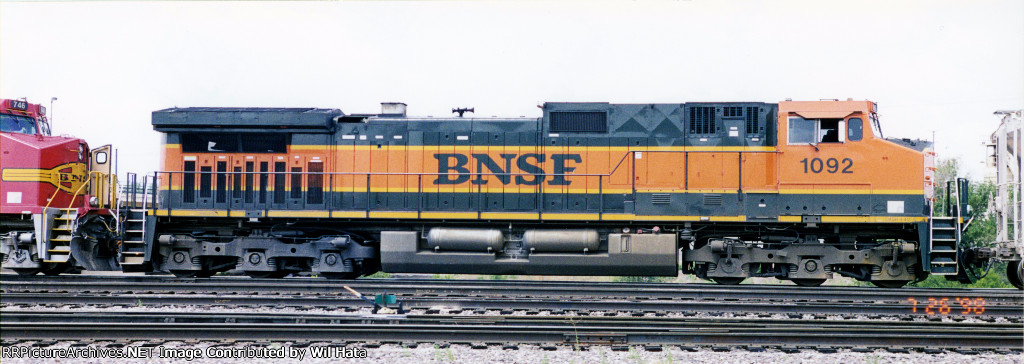 BNSF C44-9W 1092